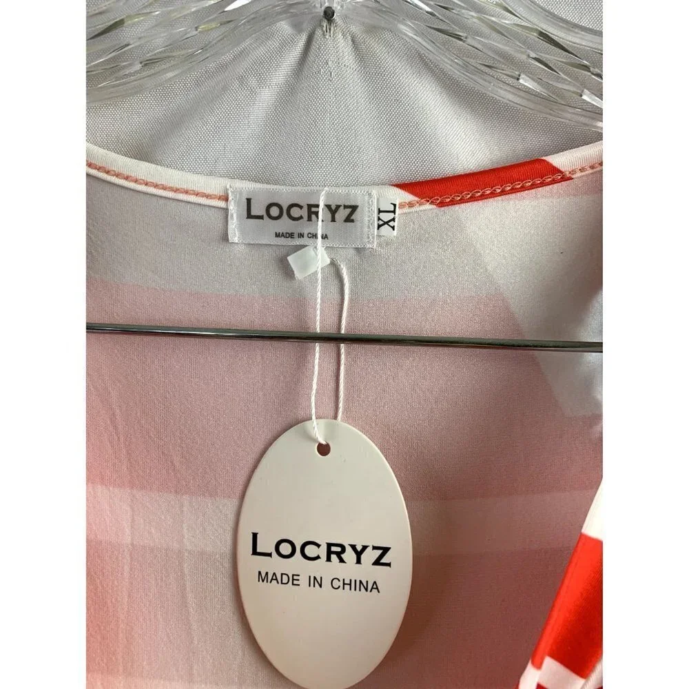 Locryz Women's Stripped Long Dress - Picture 5 of 8